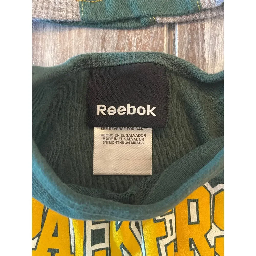 Green Bay Packers NFL One Piece Beanie Size 3-6 Months Reebok